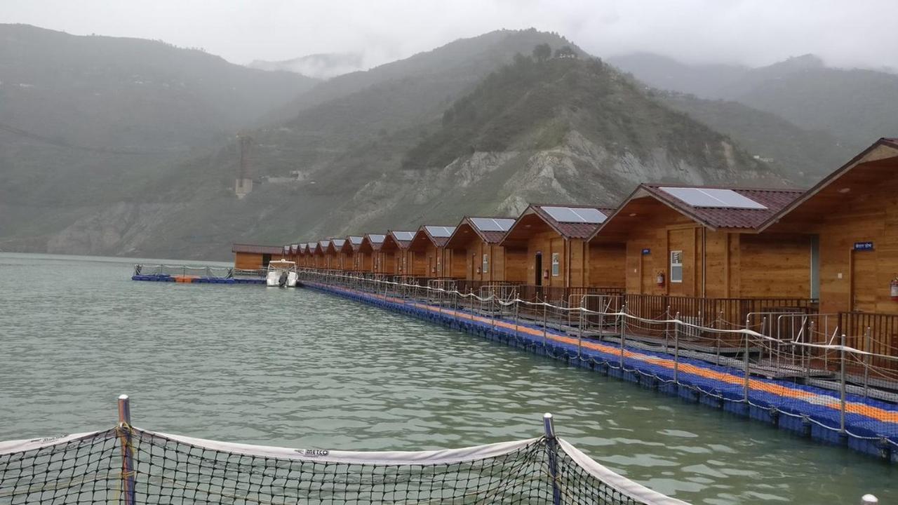 Le Roi Floating Huts & Eco Rooms Tehri New Tehri Exterior foto